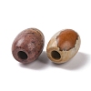 Natural Picture Jasper European Beads LS-G-F580-A03-3