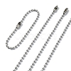 10M 304 Stainless Steel Ball Chains CHS-YW0001-03-2