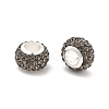 Rondelle Polymer Clay European Beads FIND-U001-01E-1