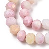 Ombre Effect Dyed Glass Beads Strands GLAA-C023-02-A01-3