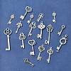 Tibetan Style Alloy Pendants FIND-D040-01AS-1