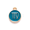 Alloy Enamel Pendants ENAM-S124-01B-05B-2