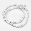 Natural Howlite Beads Strands G-D809-16-4mm-2