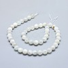 Natural Rainbow Moonstone Beads Strands G-F674-08-8mm-2