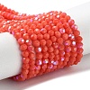 Opaque Glass Beads Strands EGLA-A035-P3mm-L34-1