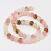 Tigerskin Glass Beads Strands X-G-D693-8mm-2