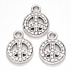 Tibetan Style Alloy Pendants TIBEP-S319-079AS-NR-2