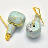 Natural Gemstone 3 Hole Guru Beads G-K208-02-A-19-4