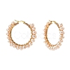 304 Stainless Steel Hoop Earrings EJEW-JE04202-03-4