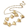 Ocean 304 Stainless Steel Link Chain Necklaces for Women NJEW-A060-01E-G-2