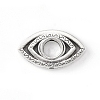 Tibetan Style Alloy Bead Frame LS-TIBE-WH0002-08AS-1