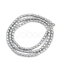 Electroplated Shell Pearl Beads Strands BSHE-H113-06A-08-2