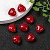 Handmade Silver Foil Glass Beads SLH12MM01Y-6