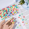 240Pcs 8 Colors Handmade Polymer Clay Beads CLAY-SC0002-30-3