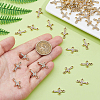 60Pcs Alloy Rhinestone Pendants RB-DC0001-13-3