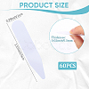 PVC Tab Collar for Clergy Shirt AJEW-CN0005-17A-2