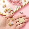 20 Sets 2 Colors Brass Magnetic Clasps KK-CJ0001-85-5