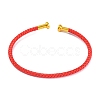 Braided Carbon Steel Wire Bracelet Making MAK-A017-B35-1