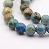 Natural Variscite Bead Strands G-P300-01-6mm-3