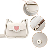 DIY Imitation Leather Heart Pattern Women's Crossbody Bag Kits DIY-WH0449-12-4