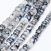 Natural Agate Beads Strands X-G-E469-01D-1