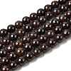 Garnet Round Beads Strands G-O081-01-6mm-2