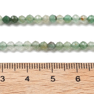 Natural Green Aventurine Beads Strands G-RM250104-E6-1