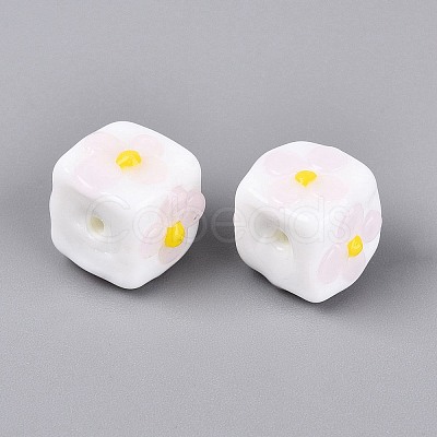 Handmade Bumpy Lampwork Beads LAMP-Q039-14A-1