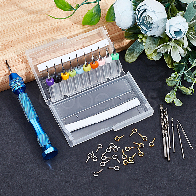 DIY Epoxy Resin Jewelry Making Kits TOOL-WH0136-29-1