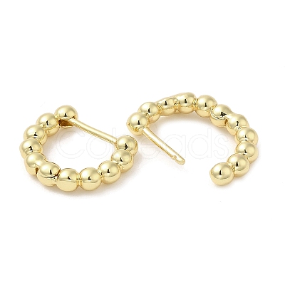 Rack Plating Brass Hoop Earrings EJEW-Q773-14G-1
