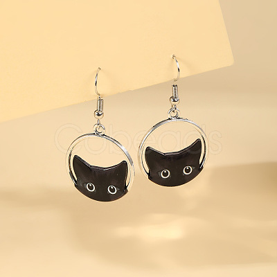 Zinc Alloy Dangle Earrings FS-WGC6225-01-1