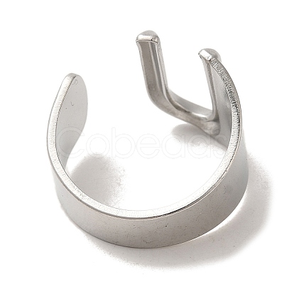Non-Tarnish 201 Stainless Steel Finger Rings RJEW-H223-04P-U-1