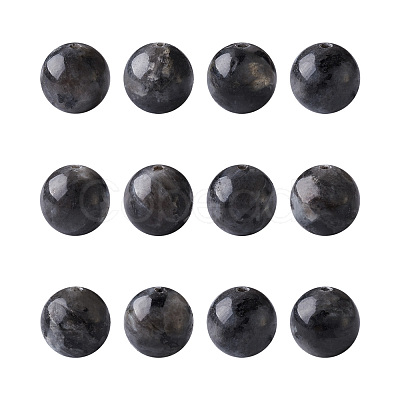 Fashewelry Natural Labradorite Round Beads G-FW0001-02-1