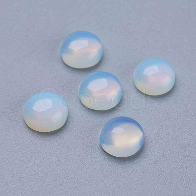 Opalite Cabochons G-P393-R10-10MM-1
