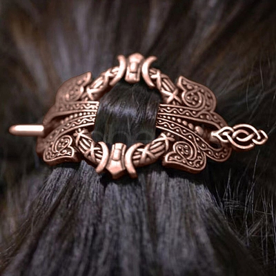 Ancient-Costume Alloy Hair Sticks PW-WGF24A5-03-1