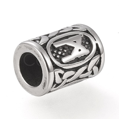 304 Stainless Steel Beads STAS-H460-02AS-1