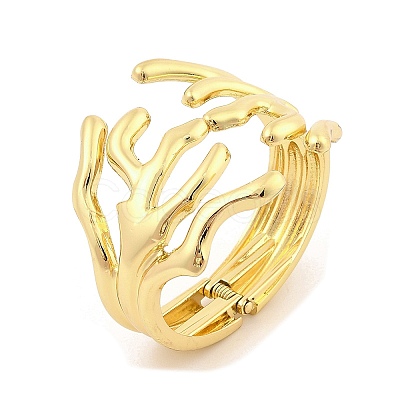 Alloy Wide Bangles for Women BJEW-L629-10G-1