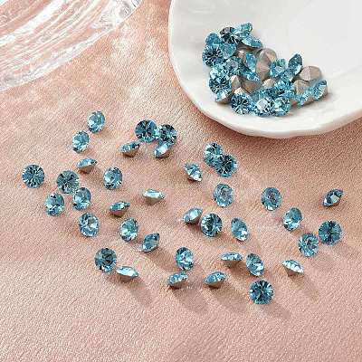 Preciosa&reg MAXIMA Crystal Round Stones Y-PRC-RBSS8-60010-1