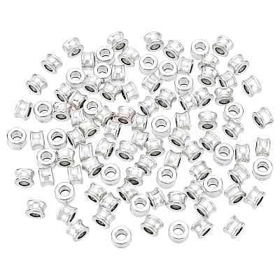 100Pcs Tibetan Style Alloy European Beads FIND-PH0029-09AS-1