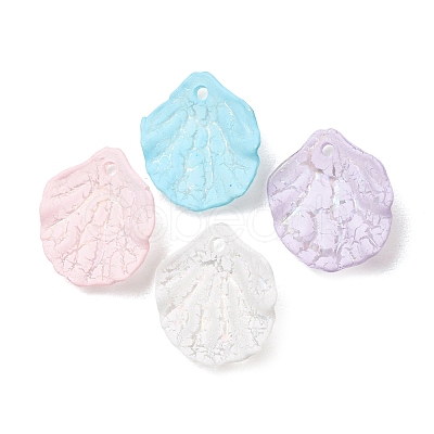 Baking Paint Acrylic Pendants AC-CBA1E6C-07-1