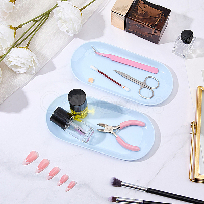 Plastic Nail Salon Utility Trays AJEW-CP0010-96C-1
