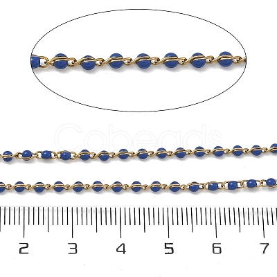 304 Stainless Steel Enamel Twisted Chains STAS-R100-40G-04-1