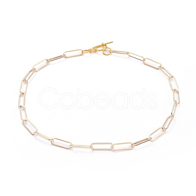 Chain Necklaces NJEW-JN02759-02-1