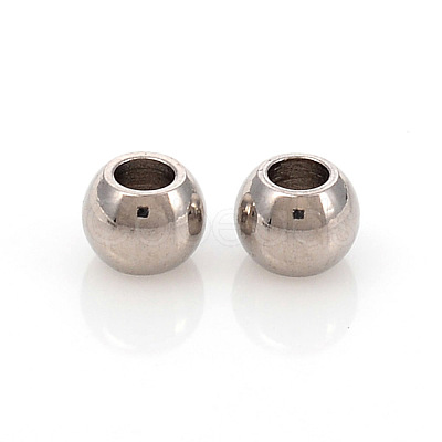 Non-Tarnish 304 Stainless Steel Spacer Beads STAS-L244-09C-P-1