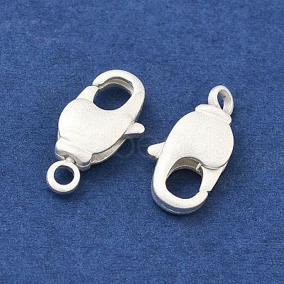 Brass Lobster Claw Clasps KK-B170-08S-1
