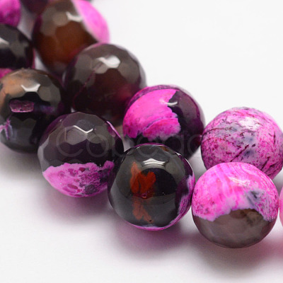 Natural Fire Crackle Agate Bead Strands X-G-K166-06F-10mm-01-1