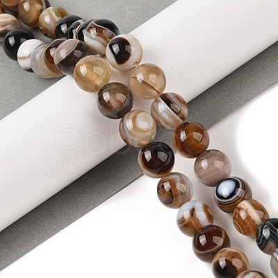 Natural Banded Agate G-Q194-C02-03B-1