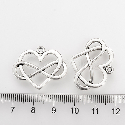 Tibetan Style Alloy Pendants X-TIBEP-Q078-39AS-NR-1