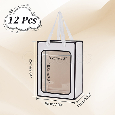 Paper Gift Storage Bags with Handle CARB-WH0017-10B-03-1