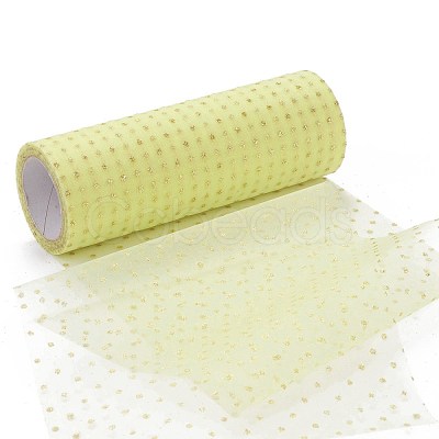 Glitter Deco Mesh Ribbons OCOR-H100-D07-1